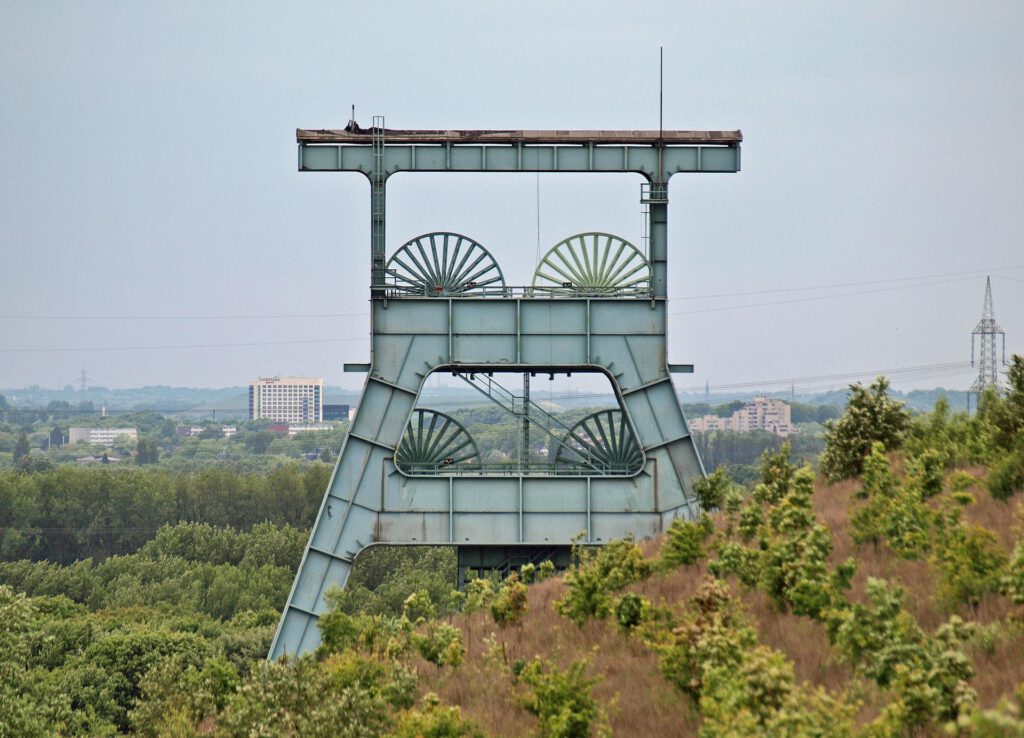 Eine alte Zeche im Ruhrgebiet